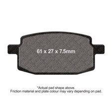 EBC Scooter Org Brake Pads BK