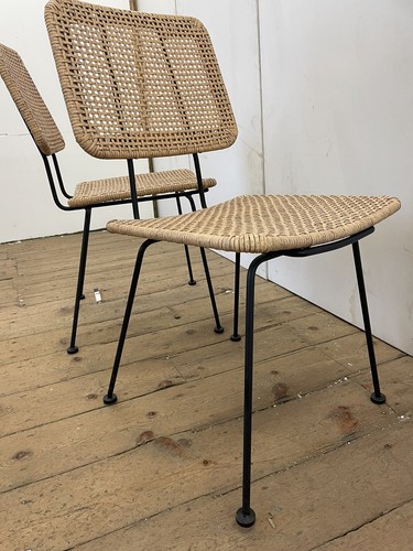 Wicker chair vintage - wicker, italian
