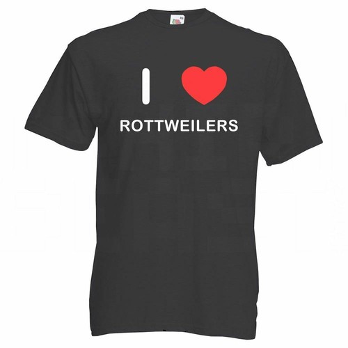 Rottweilers love shirt tee - rottweilers,