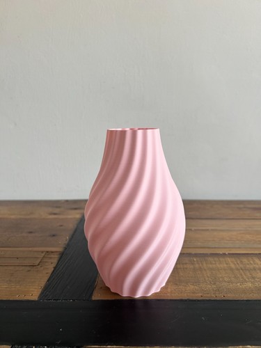 Printed vase ornamental - -,