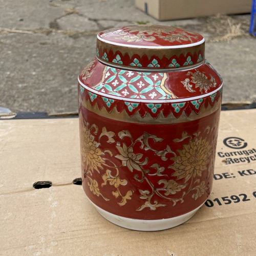 Gold imari hand painted - imari,