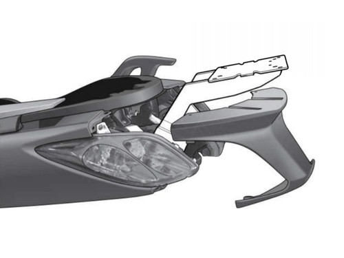 Shad top box - shad, rack