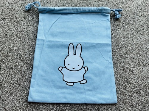 Baby blue drawstring bag - blue,