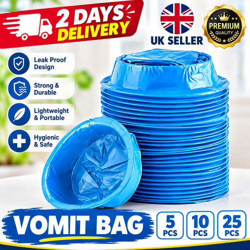 25pcs disposable vomit bags - 25pcs,