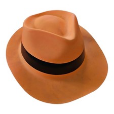 Party Neon Hat Fedora Orange Hat Adult Hat