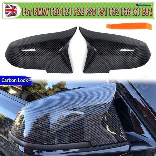 Wing mirror cover caps - mirror, carbon