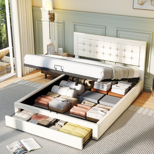 Ottoman storage gas lift - storage,