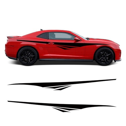 Dynamic side stripe decals for