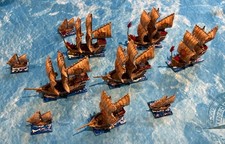 Mantic Games Armada Well Painted Basillean Fleet