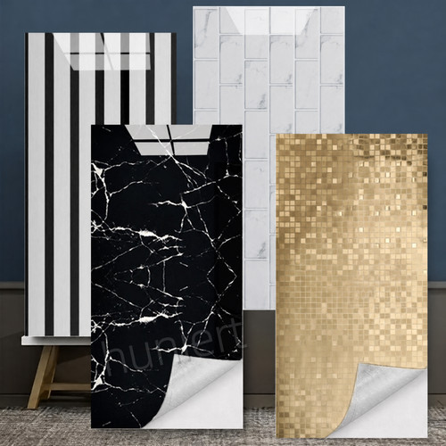 80pcs marble self adhesive - 10-80pcs, self-adhesive