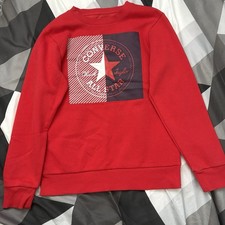 Red Converse Junior Jumper