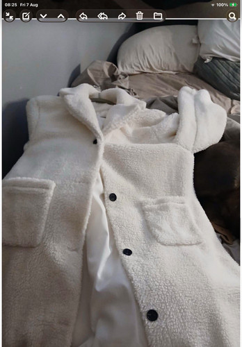 Primark womens white sherpa - primark,