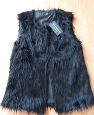 Mela London Black Faux