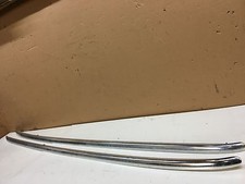 AUDI A6 C6 AVANT 2005-11 LEFT RIGHT ROOF CHROME RAIL BARS 4F9860022J 4F9860021J