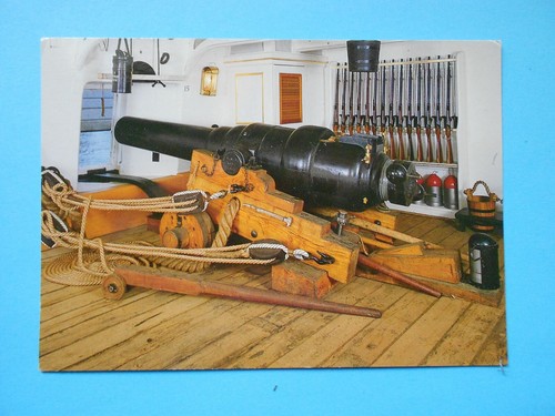 Naval postcard hms warrior - ,