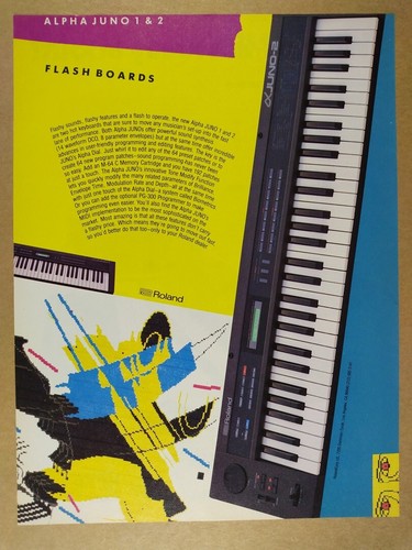1986 roland alpha juno 2 - roland, 1