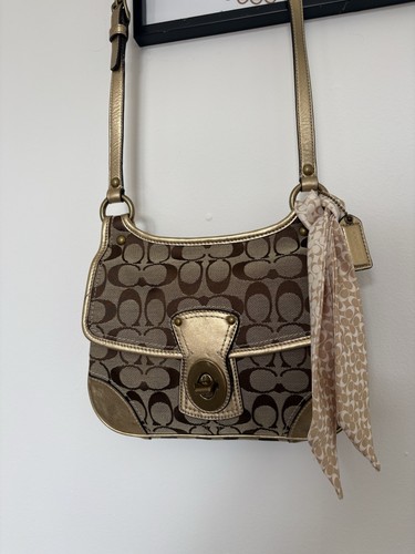 Vintage y2k coach metallic - y2k,