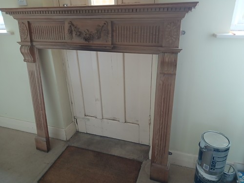 Solid wood fire surround - solid,