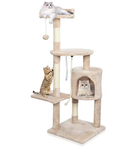 112cm tall cat tree - tree, multi