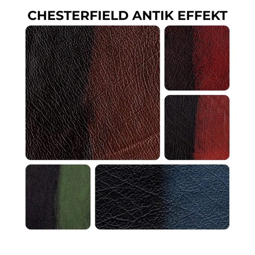 Leather chesterfield antique - leather,