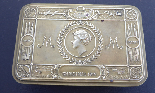 Ww1 aif 1914 brass princess - ,