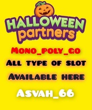 Mono_Poly_Go Type Of Full Carry Slot :- HALLOWEEN Partners Event :- GUARANTEED
