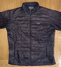 PATAGONIA nano puff jacket men's Large black (faint marks)