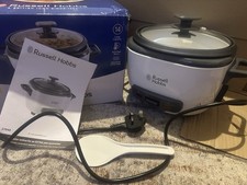 Russell Hobbs Rice Cooker & Steamer 2L  500W 27040 TESTED ONLY