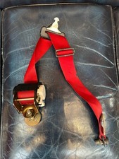 Classic Mini Red Front Inertia Seatbelt - Austin Rover Morris Seat Belt