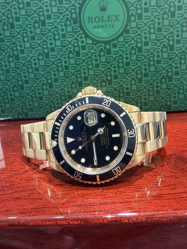 Rolex submariner 18ct yellow - rolex,