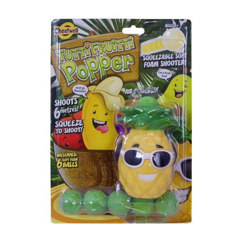 Squeeze pineapple popper - pineapple, toy