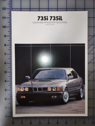 1988 bmw 735i 735il color - 1988,