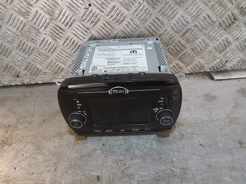 Fiat 500 radio head - radio, unit