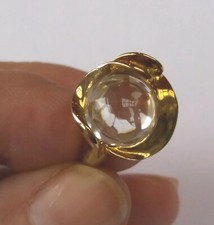 URI GELLER PETAL RING - 9CT