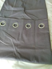 Next Purple eyelet curtains