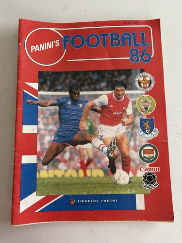 Panini football sticker - football, 86