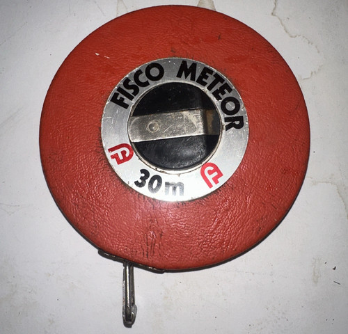 Vintage fisco meteor 30m tape - fisco,