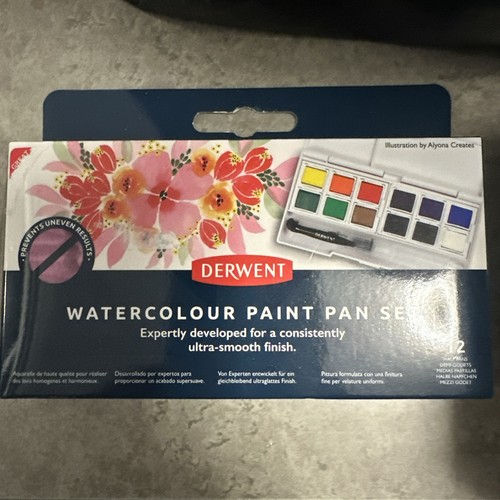 Derwent watercolour paint pan - derwent,