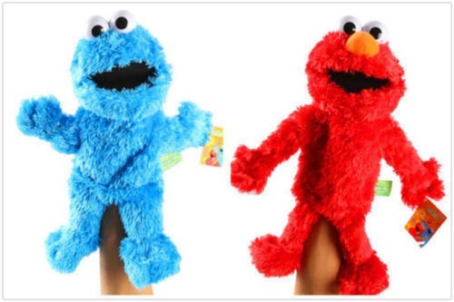 Living hand puppets elmo - living,