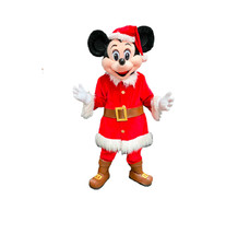 Christmas Mickey Mouse Mascot