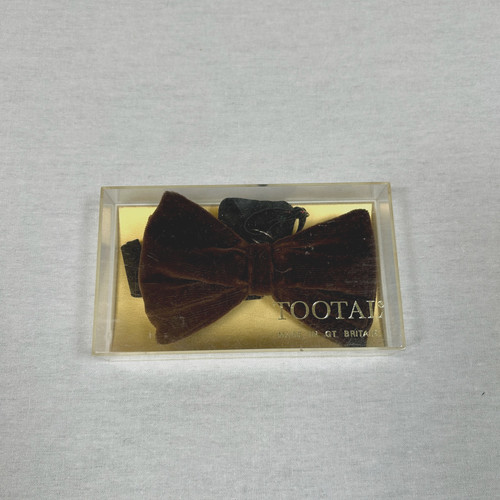Vintage tootal brown velvet - tootal,