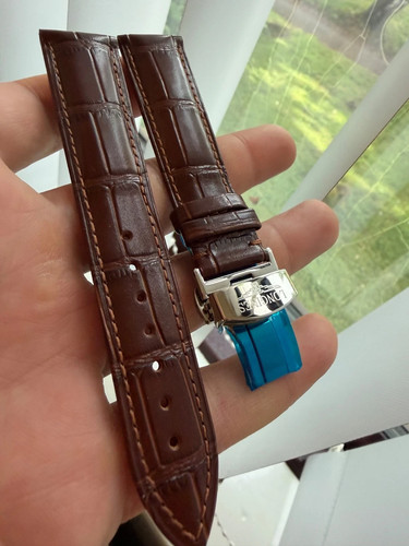 20mm longines brown leather - longines,