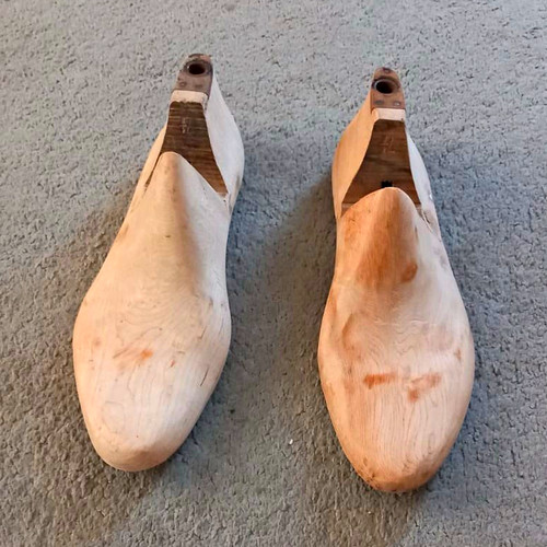 Wooden shoe boot - wooden, shoe/boot