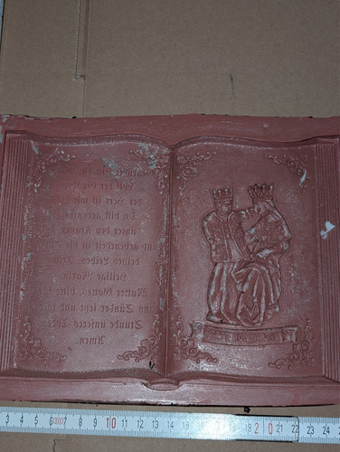 Silicone mold wax relief - #37,