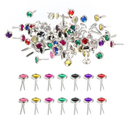 100 pcs paper fasteners mini - pcs,