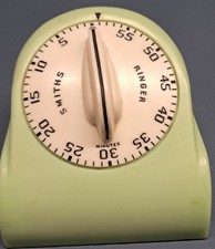 Vintage Smiths kitchen timer. Working