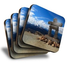 Set of 4 Square Coasters -