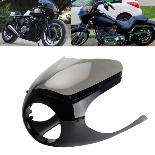 Cafe racer style half headlamp - cafe,