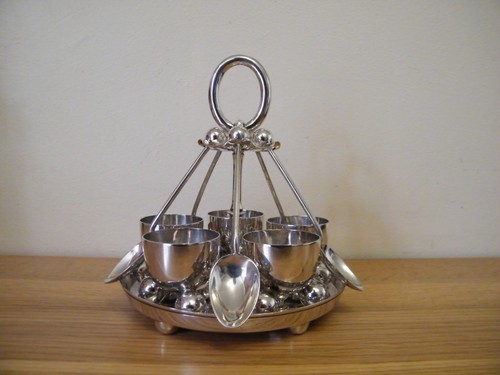 Antique art deco silver - deco, plated
