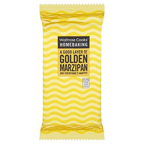 Waitrose golden marzipan 500g - golden,